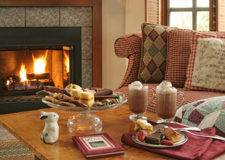 Rabbit Hill Inn in Lower Waterford, Vt., was originally a tavern, general store and guest house for fur traders starting in 1795. Today, 19 suites—most with fireplaces, canopy beds and whirlpool tubs—host visitors looking for a luxurious escape. Romance doesn't wait for evening to fall as even the breakfasts are served by candlelight. Special touches from champagne and roses to a glowing candle turndown service and in-room massages are an inn specialty.